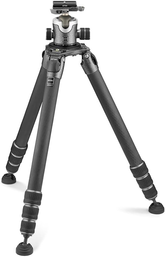 GITZO TRIPOD KIT SYSTEMATIC, SERIES 5, 4 SECTIONS WITH CENTRE BALL HEAD