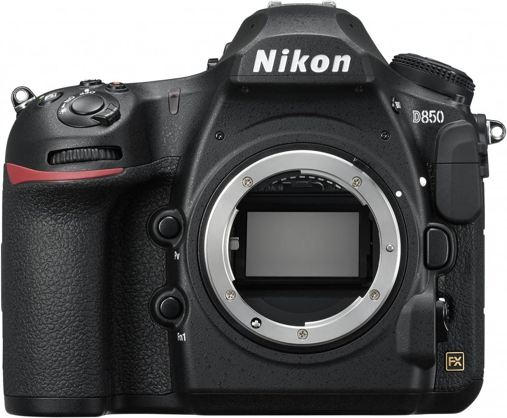 Nikon D850 front