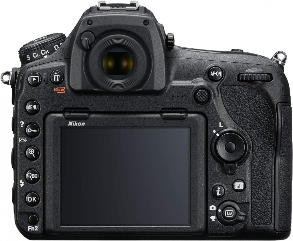 Rear of Nikon D850
